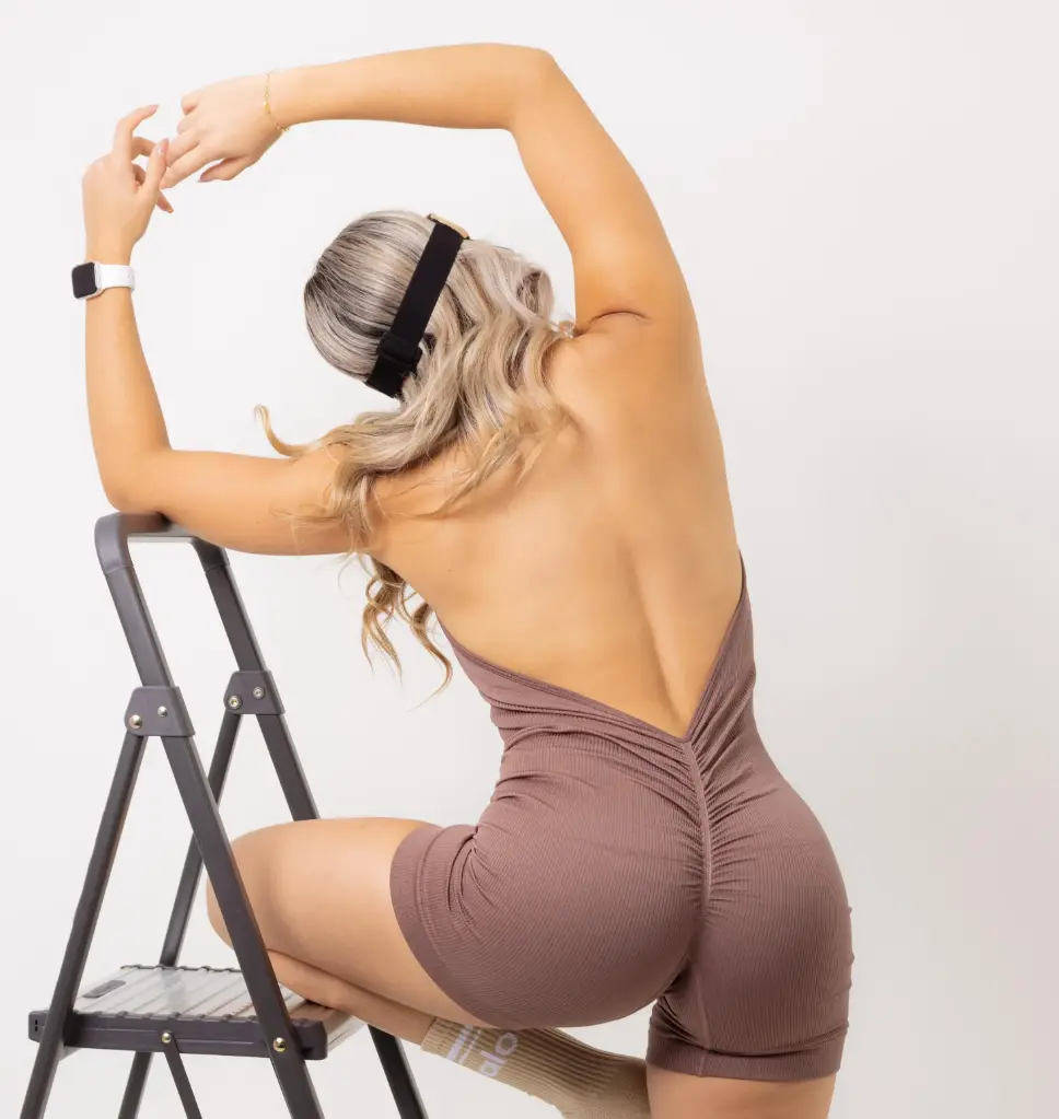 ENTERIZO CORTO HALTER IVONNY 